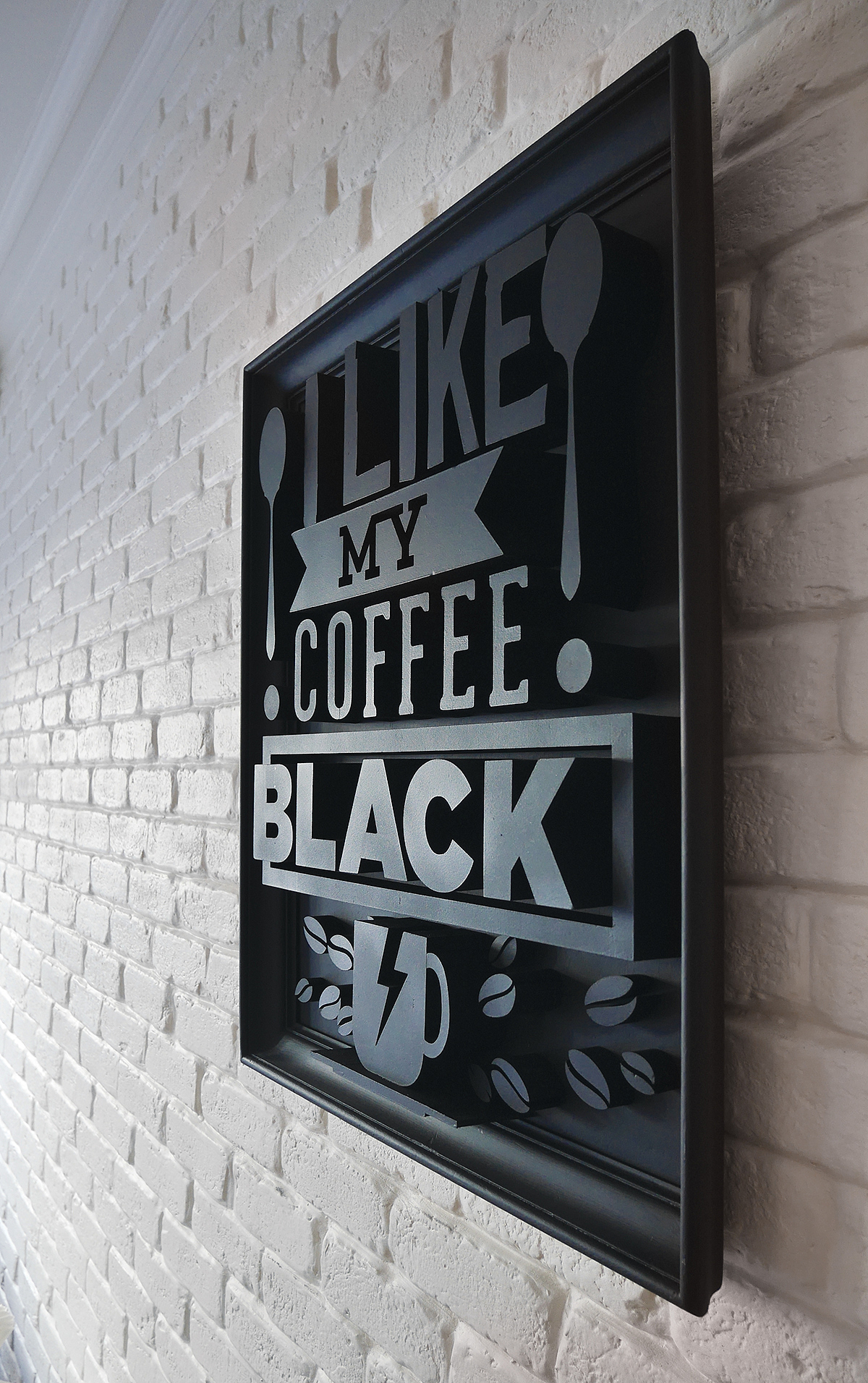 I LIKE MY COFFEE BLACK