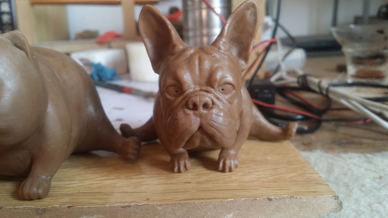 蠢萌一字马桌面潮玩小摆件