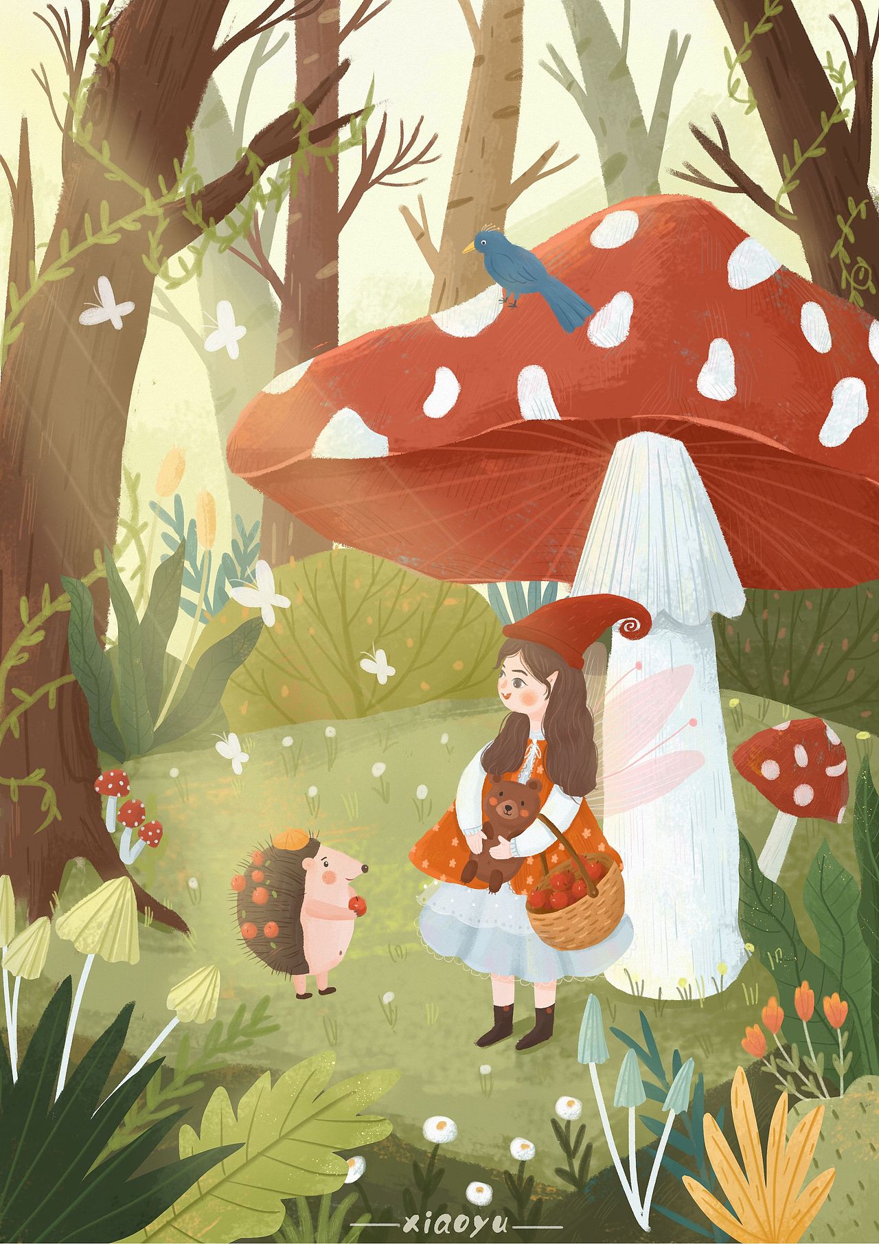 小精灵系列插画