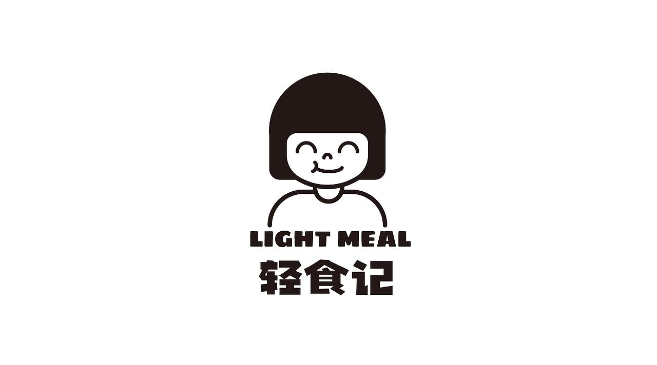 轻食记logo提案