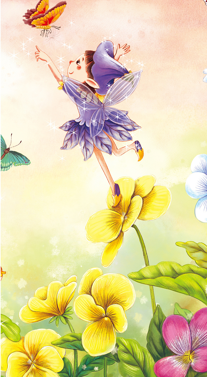 绘本插画仙子系列