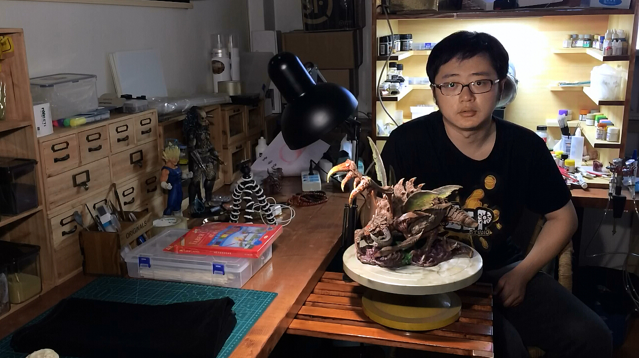 离谱哥GK教学视频—星际小狗涂装 第一集(打磨与改造)