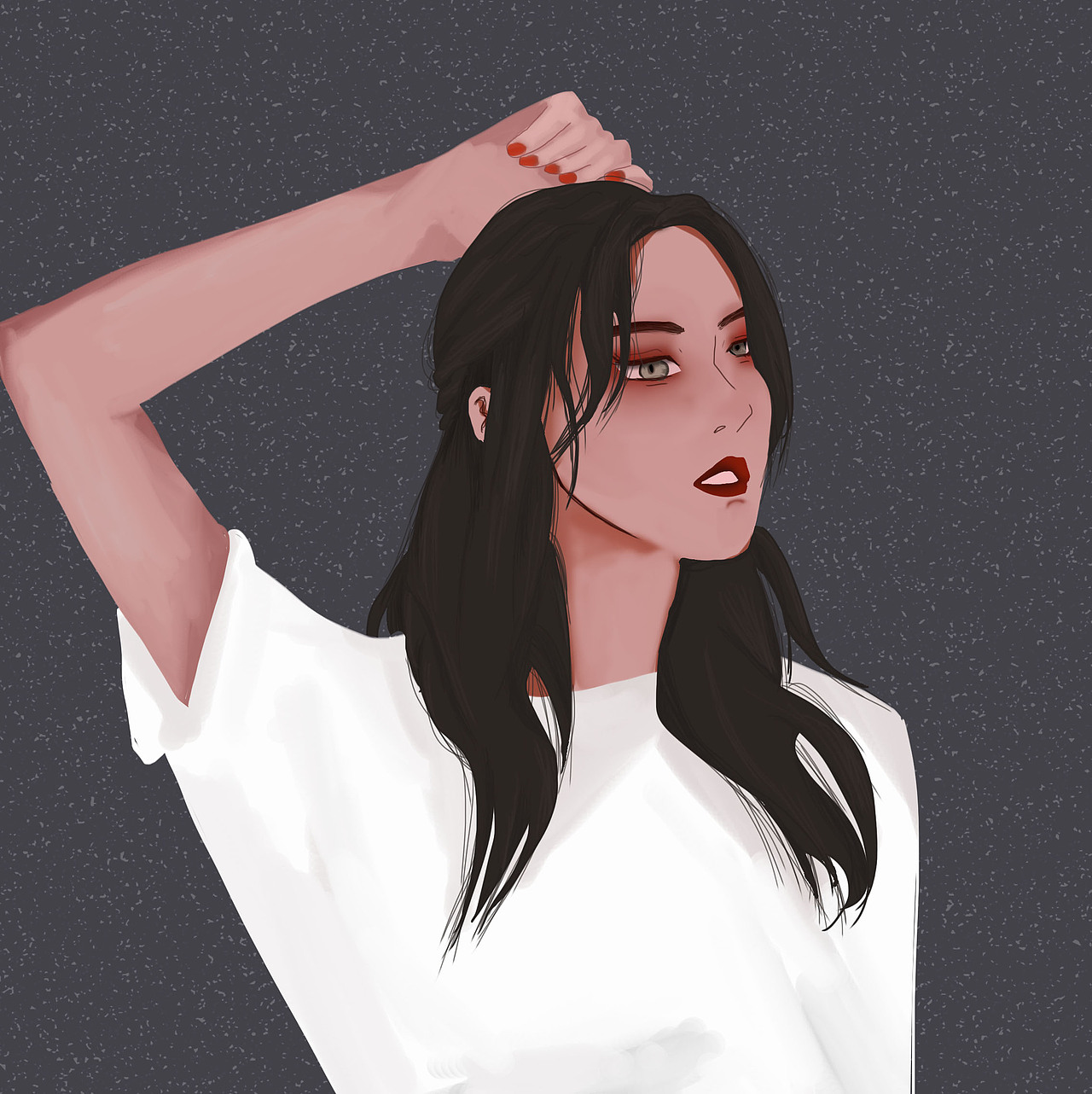 插画练习1——人物