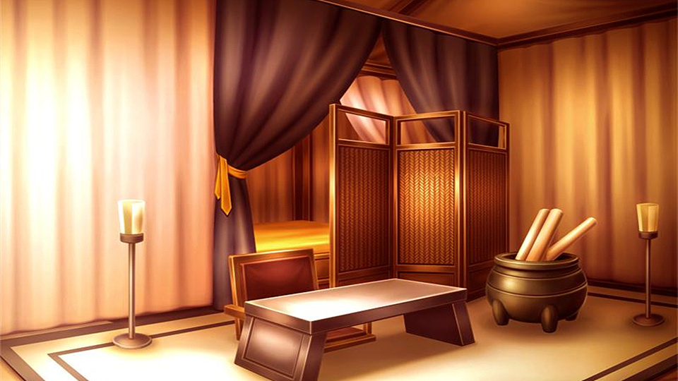 【场景 - 原画】书房