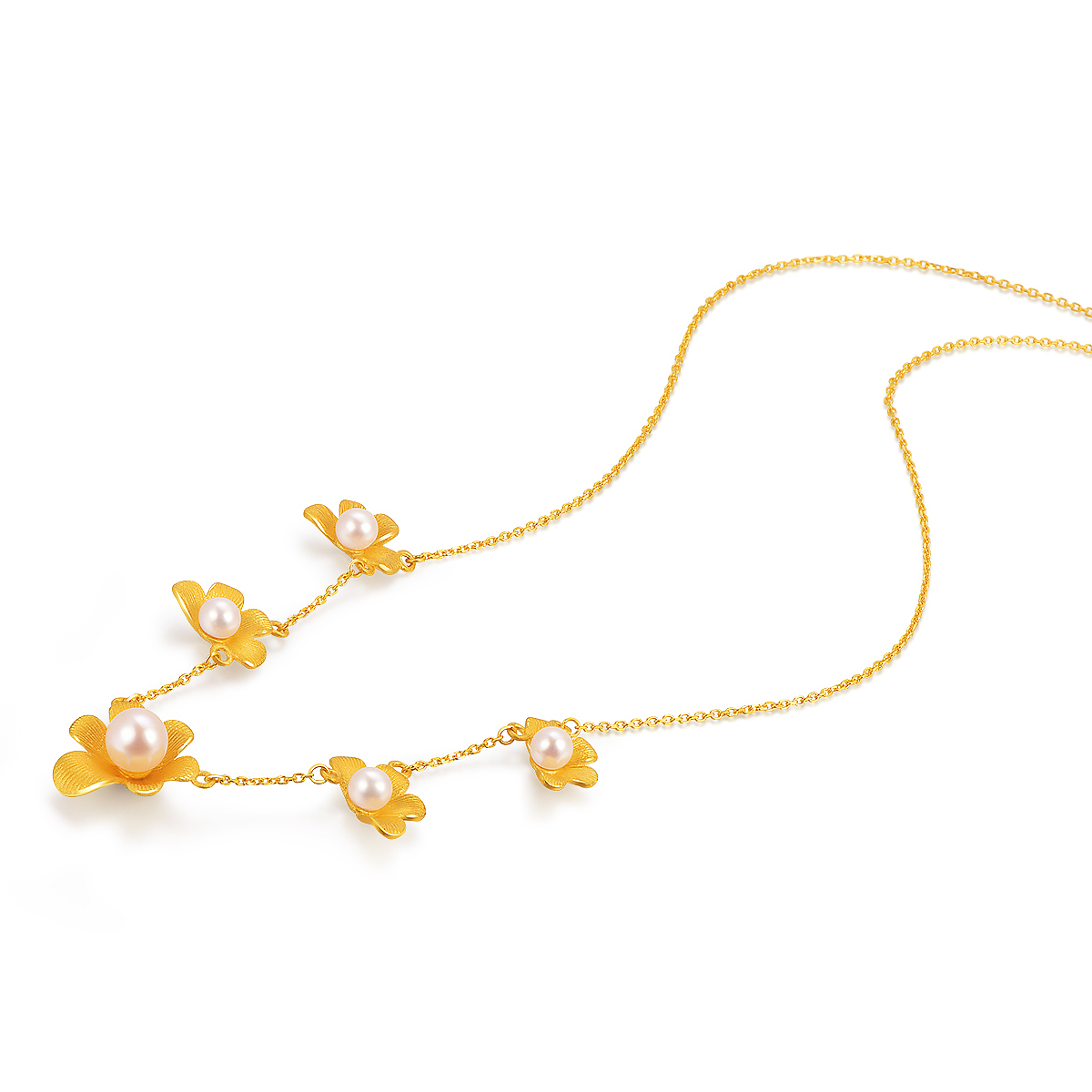 明牌珠宝足金项链 黄金淡水珍珠时光花语套链婚嫁结婚（图ZMjE3NjA5MDE2） - 品牌 - 站酷设计师群马高桥凉介原创素材 - 站酷ZCOOL