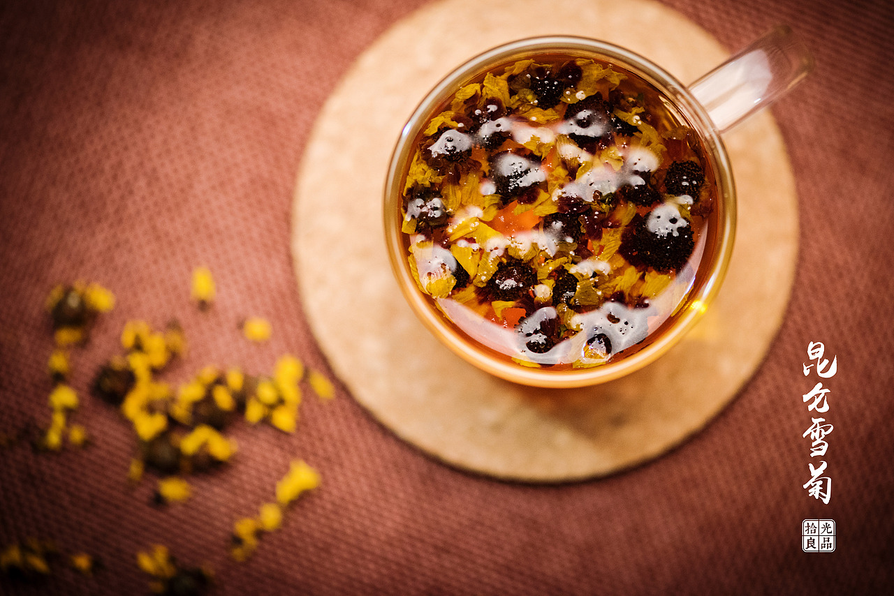 拾光良品 甄选馆 产品摄影 013号产品 昆仑雪菊