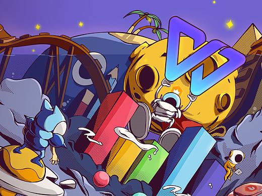 创意点亮办公美学（个人主页-ZNTQ0MTY2NjQ=） - 图案 - 站酷设计师恶童菜Waz原创素材 - 站酷ZCOOL