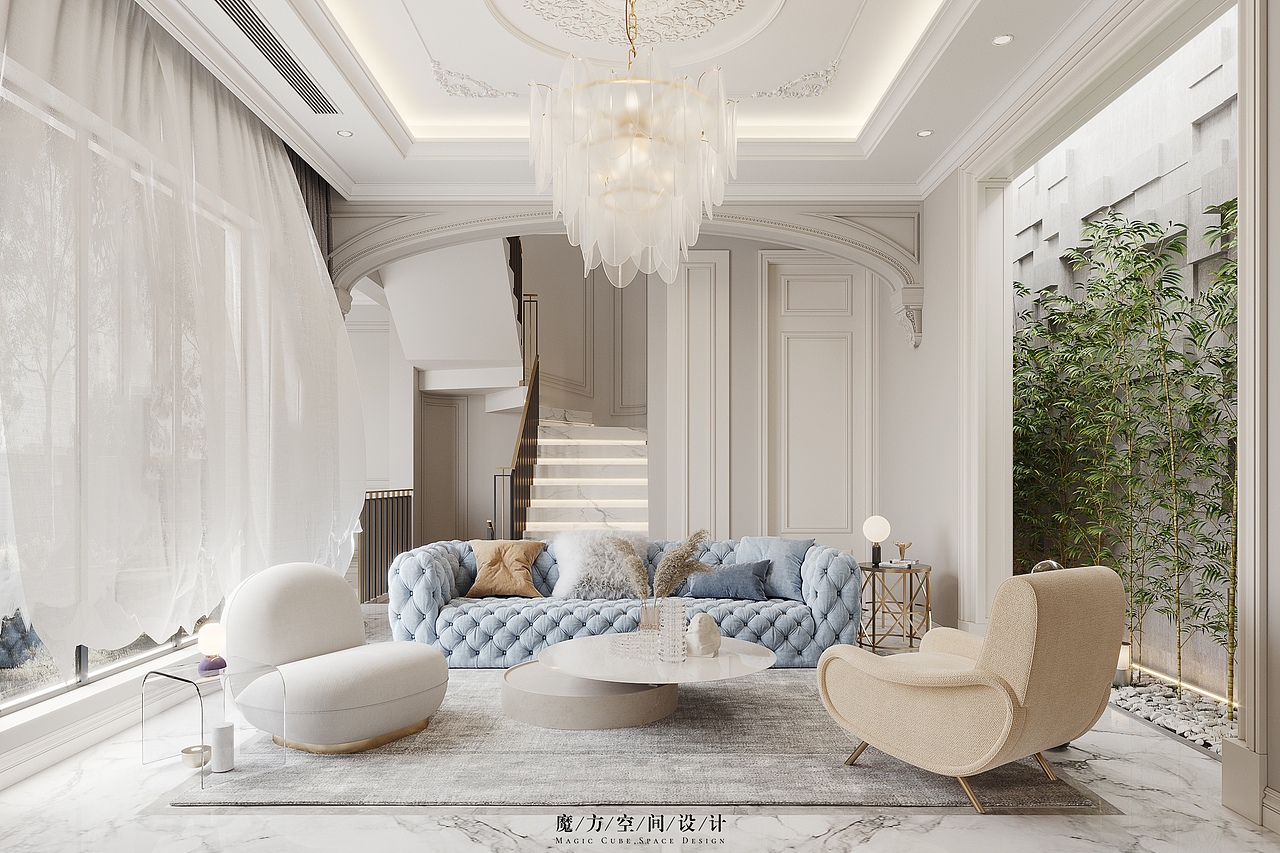 【魔方】法式轻奢&侘寂•东莞别墅项目