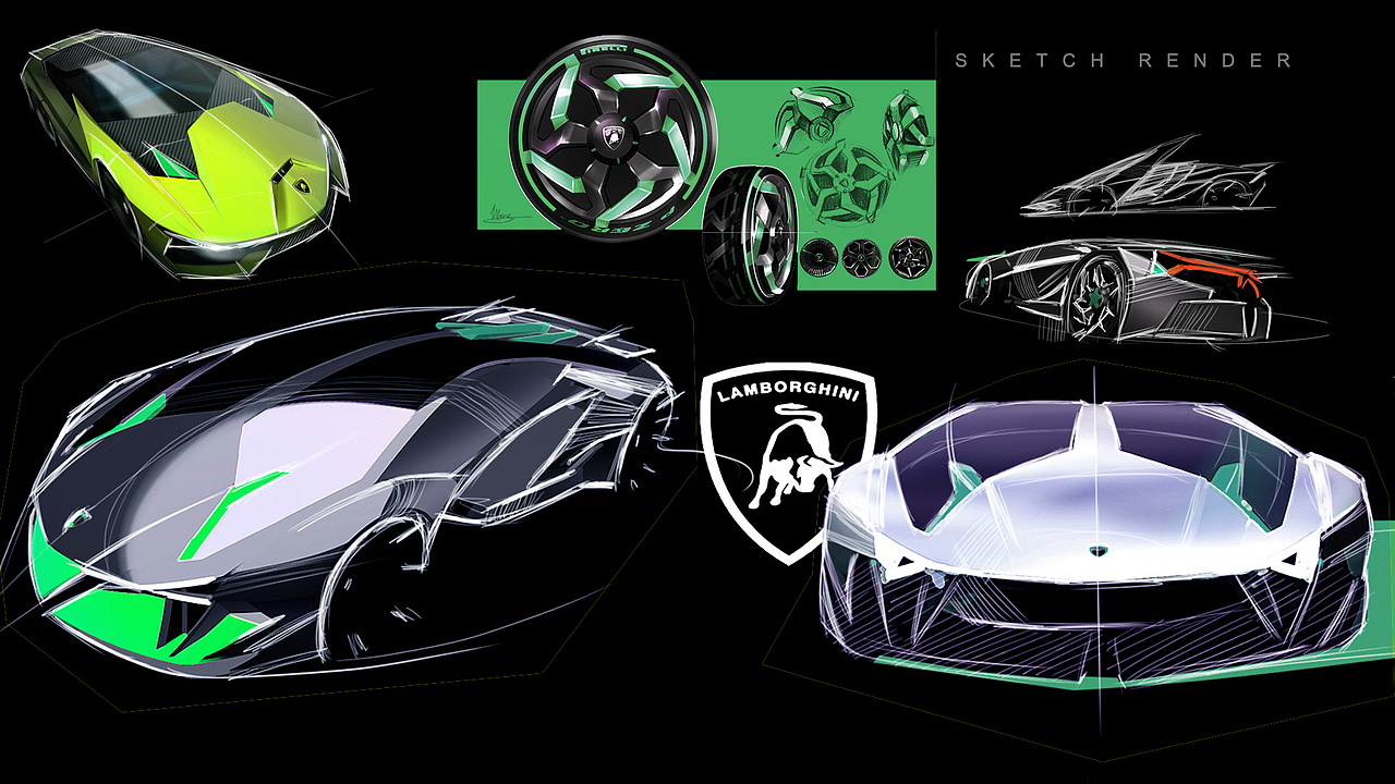 兰博基尼概念设计Lamborghini