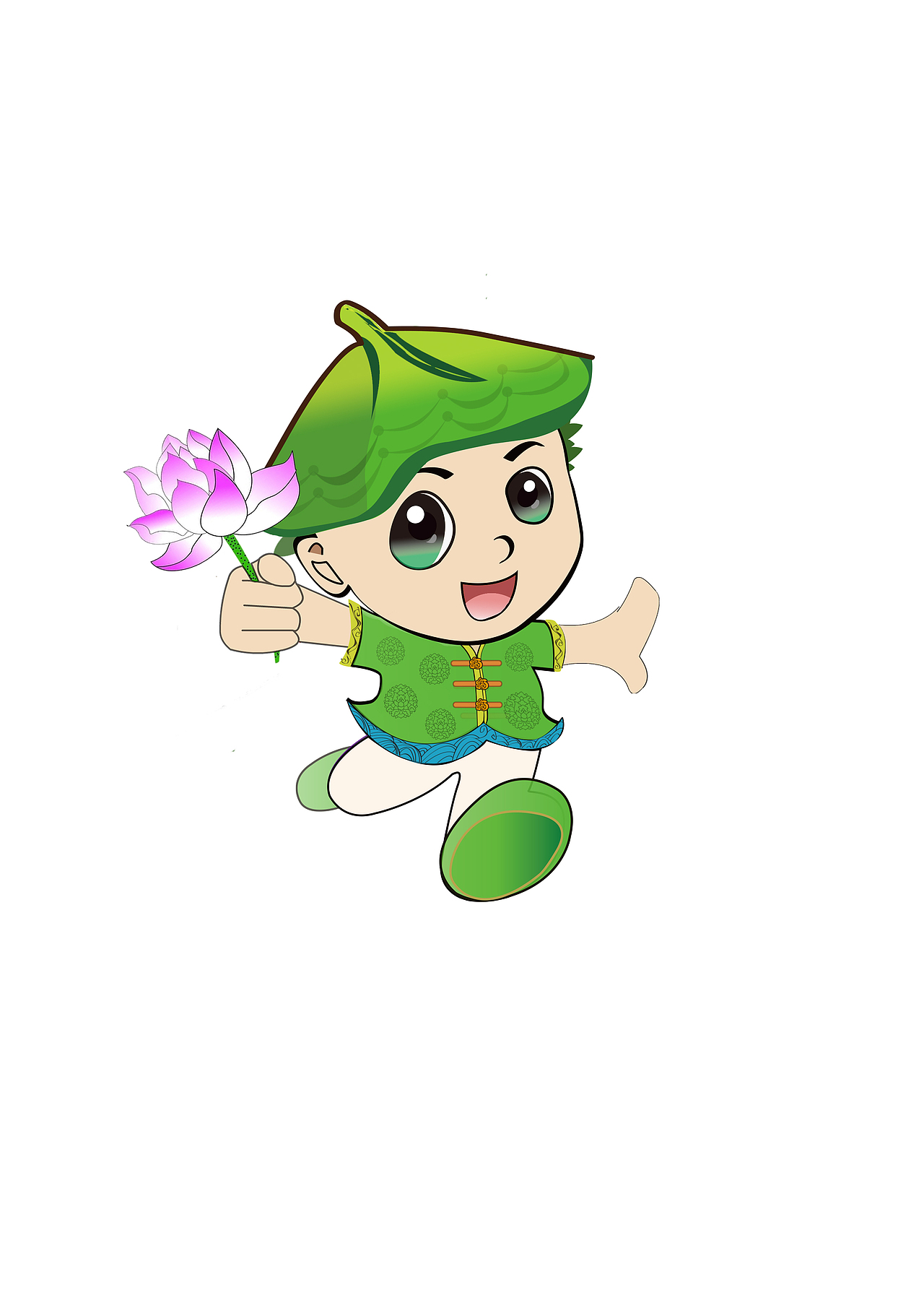 白洋淀元素吉祥物（图ZMTE2NTgyMjI4） - IP形象 - 站酷设计师文阔原创素材 - 站酷ZCOOL