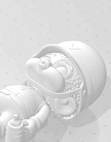 调试中的小兵HALU