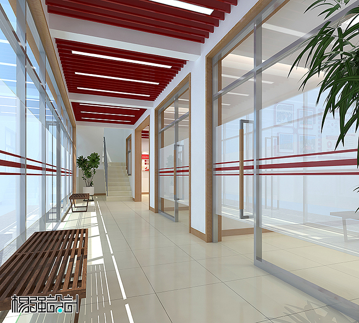 社区服务站--形象改造设计（图ZMjgzMDQyMTE2） - 展陈设计 - 站酷设计师杨强设计原创素材 - 站酷ZCOOL