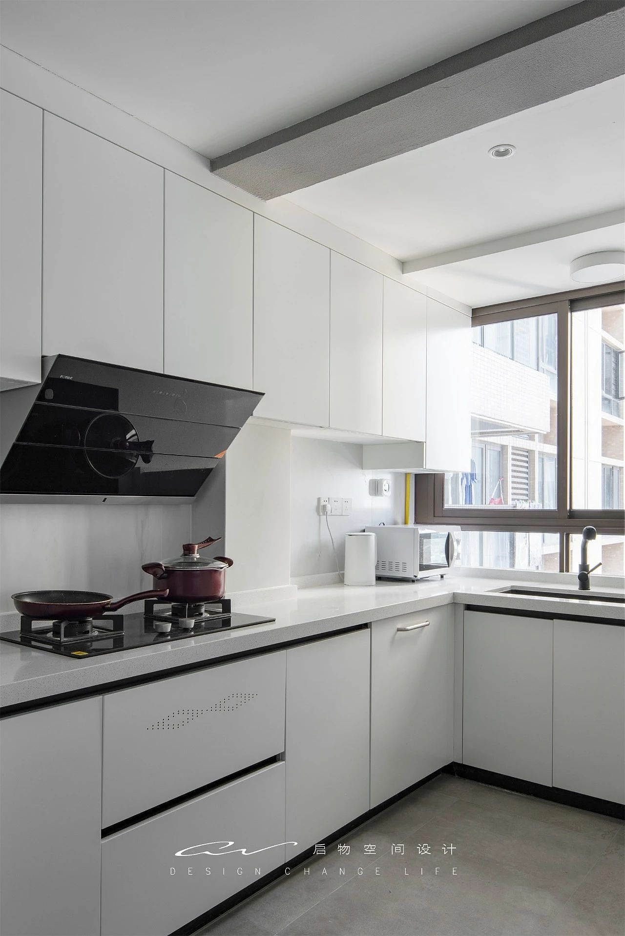 古希腊拱形窗•搬进现代自然家