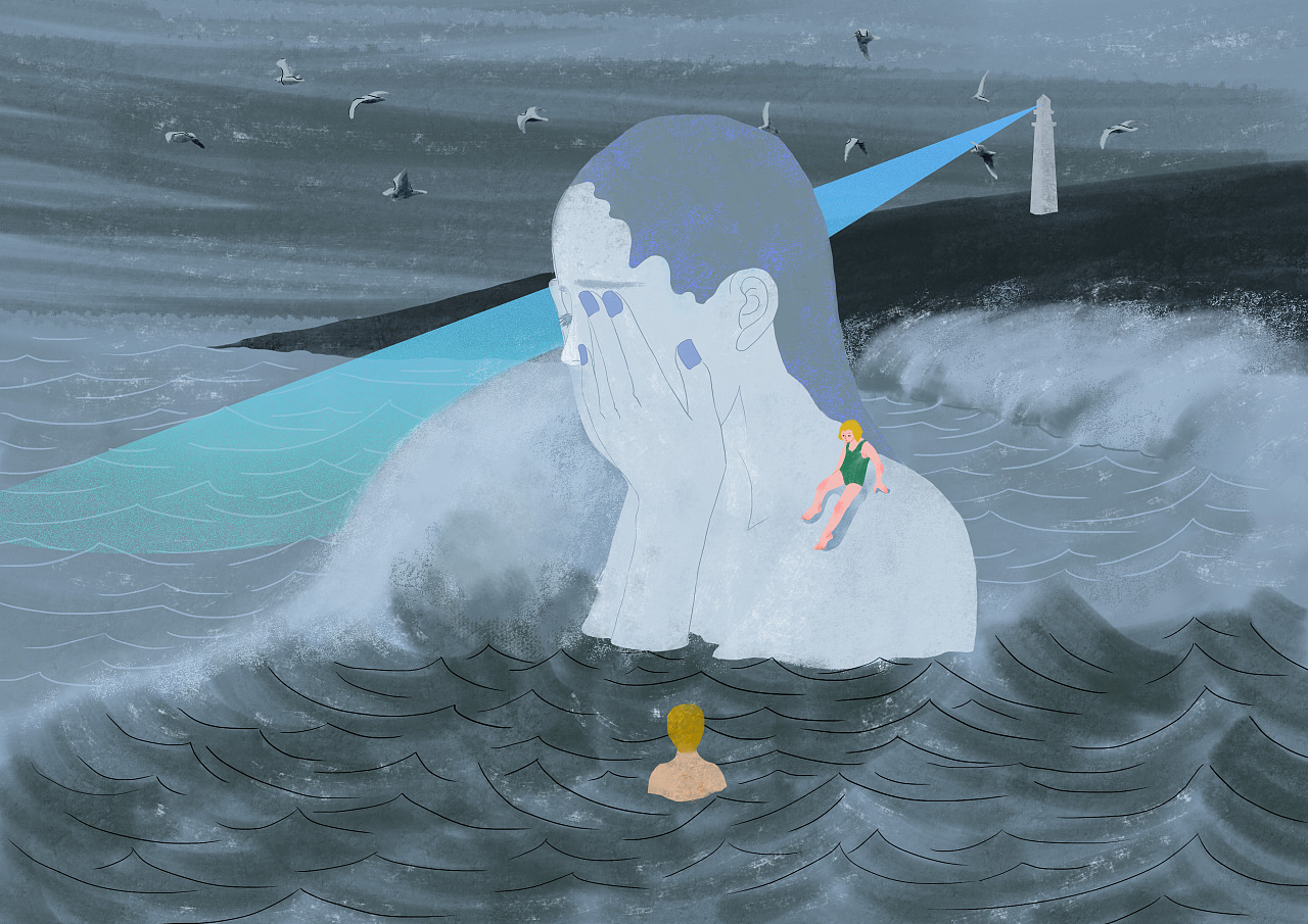 迷茫|插画|创作习作|ei_wyj - 原创作品 - 站酷 (zcool)