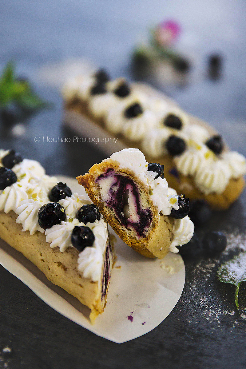 闪电泡芙-蓝莓