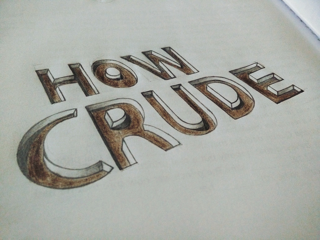 立体英文字体临摹练习NO.1（图ZOTIxODQ4MTI=） - 字体/字形 - 站酷设计师TEONA_nuoR原创素材 - 站酷ZCOOL