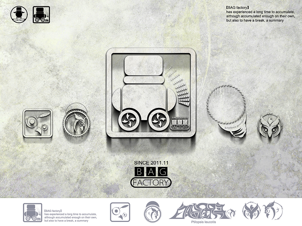 【BAG FACTORY】--白脸角鸮（图ZNDIzNTI2OA==） - 新锐潮流插画 - 站酷设计师麻袋工厂原创素材 - 站酷ZCOOL