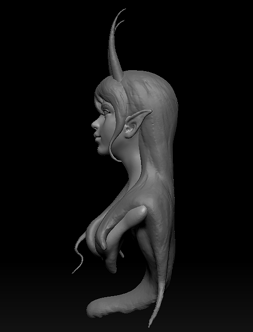 zbrush次时代女性角色雕刻（图ZMjE3MjQ1Nzky） - 人物/生物 - 站酷设计师Add_Jason原创素材 - 站酷ZCOOL
