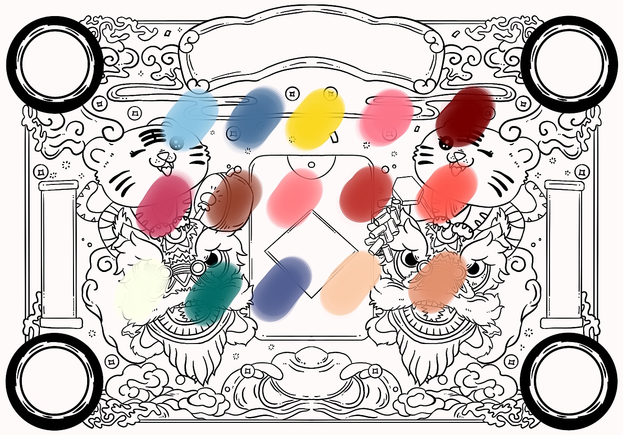 包装设计-随身消新年包装礼盒（图ZMjc3NzYzMTUy） - 包装 - 站酷设计师仙仁酋原创素材 - 站酷ZCOOL