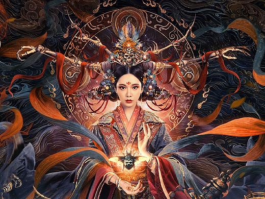 银河视觉作品：电影《阴阳美人棺》海报