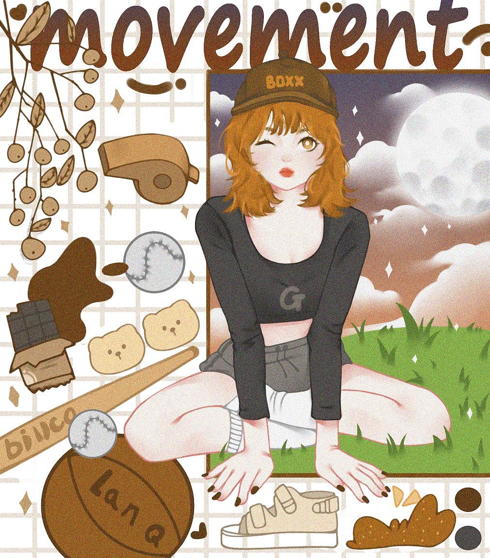 女孩儿系列作品（图ZMzE3NTMzMTAw） - 艺术插画 - 站酷设计师山山吖原创素材 - 站酷ZCOOL