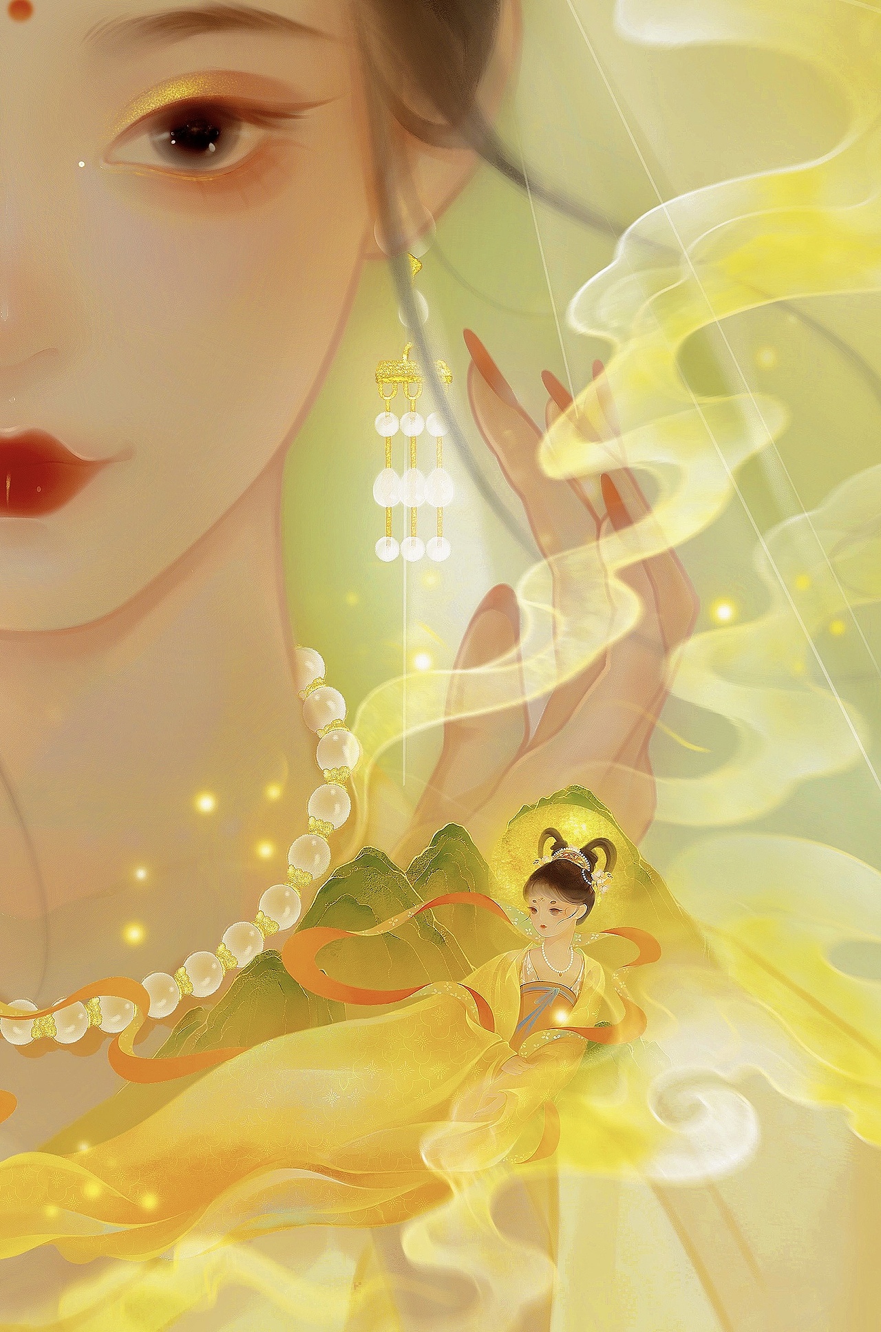 我见青山多妩媚