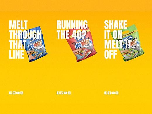 Splash解冻剂,公共场所数位屏广告动画