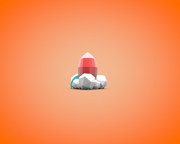 低多边形火箭发射（图ZMTk5Mjg5MzY=） - Motion Graphic - 站酷设计师haqiuyizu原创素材 - 站酷ZCOOL