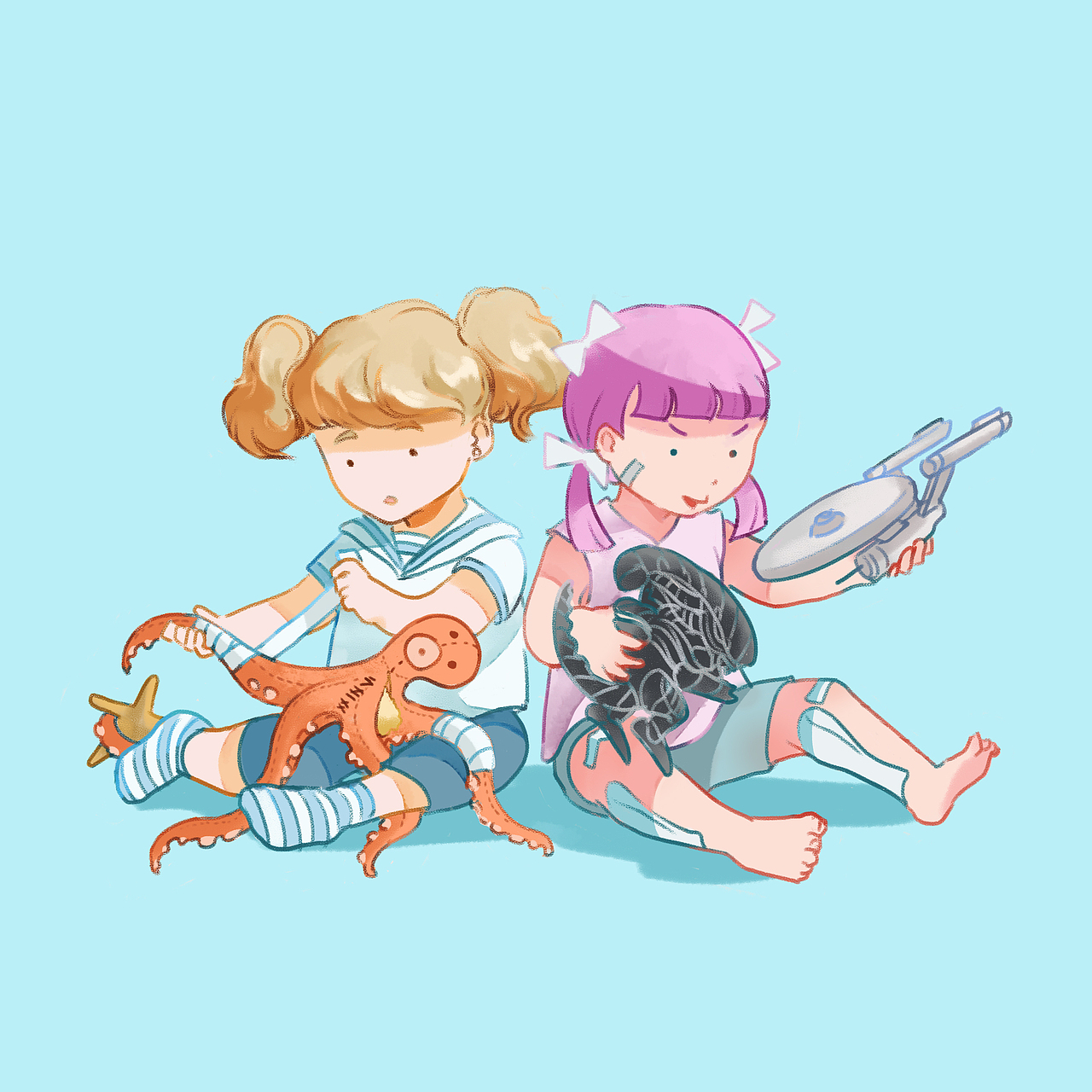 跨性别 | 男孩们(1)|插画|创作习作|征服者威廉_原创作品-站酷zcool