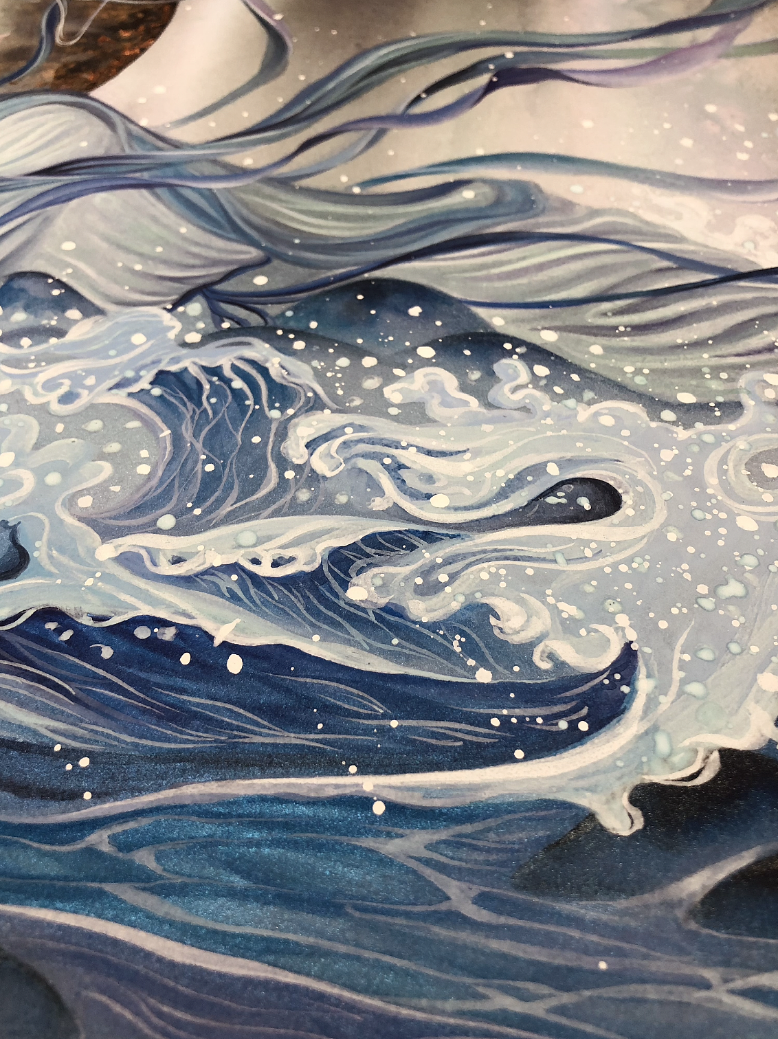 白树原创手绘山海经系列之夫诸