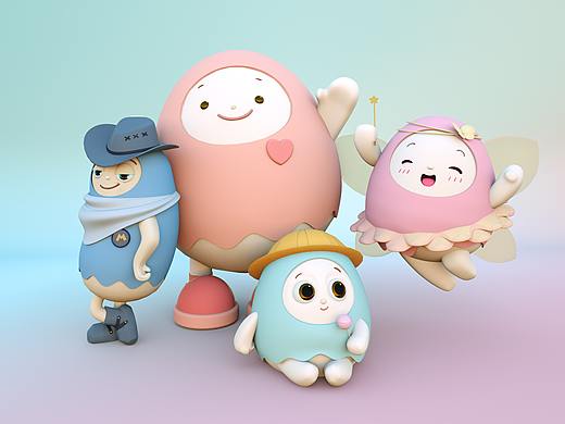 各种各样小可爱（个人主页-ZMjk2NzE0OTI=） - 动画/影视 - 站酷设计师MIKOkoko原创素材 - 站酷ZCOOL