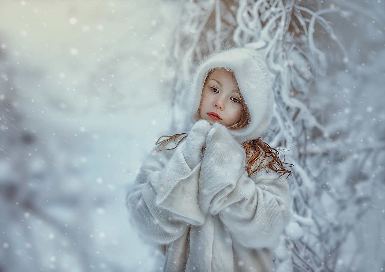 雪景（图ZMjQxMjQ5Mjgw） - 人像摄影 - 站酷设计师儿童摄影师大周原创素材 - 站酷ZCOOL