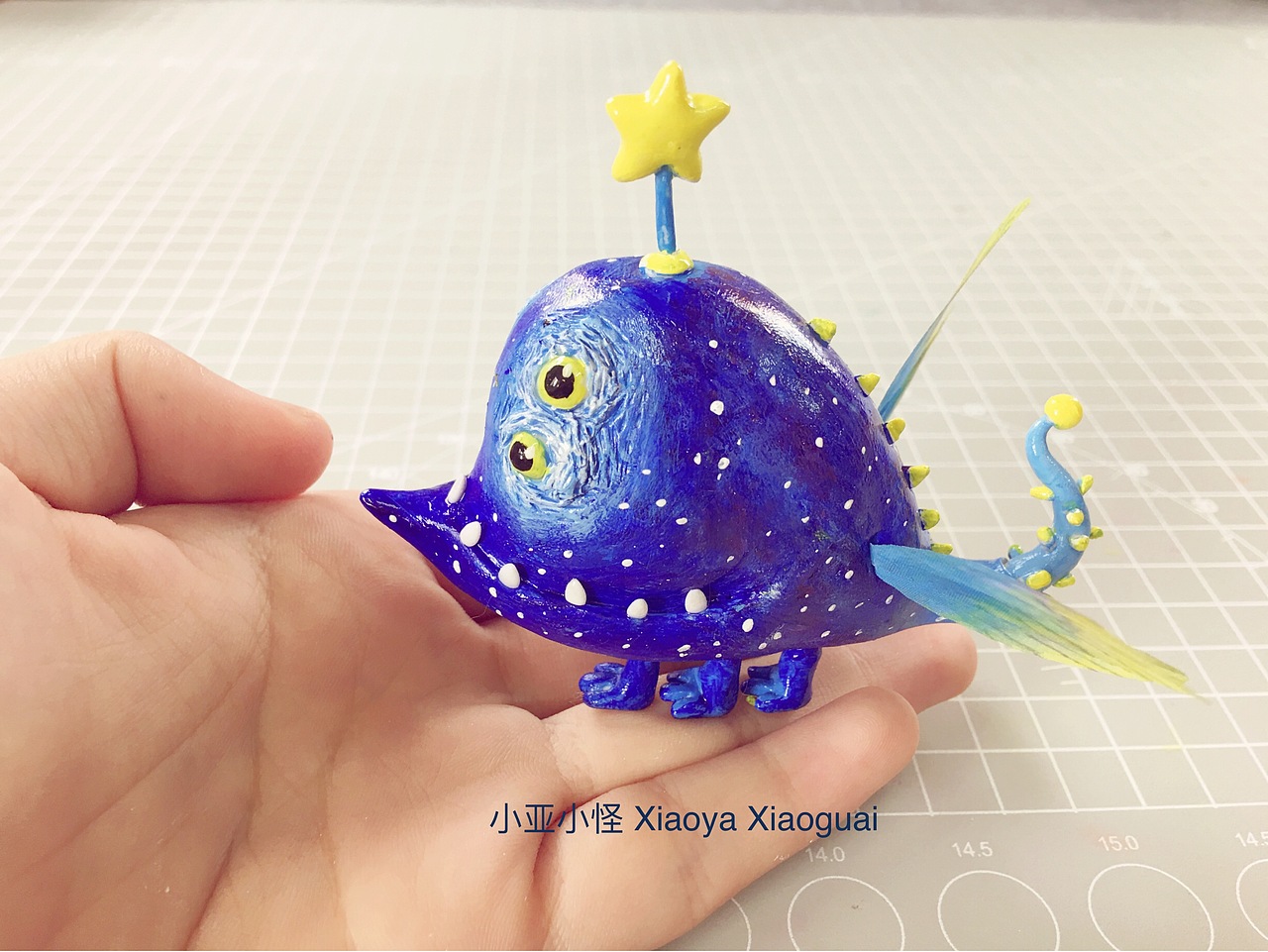 来一波软陶小怪吧（图ZODUyMTk1MTI=） - 其他手工艺 - 站酷设计师小亚小怪原创素材 - 站酷ZCOOL