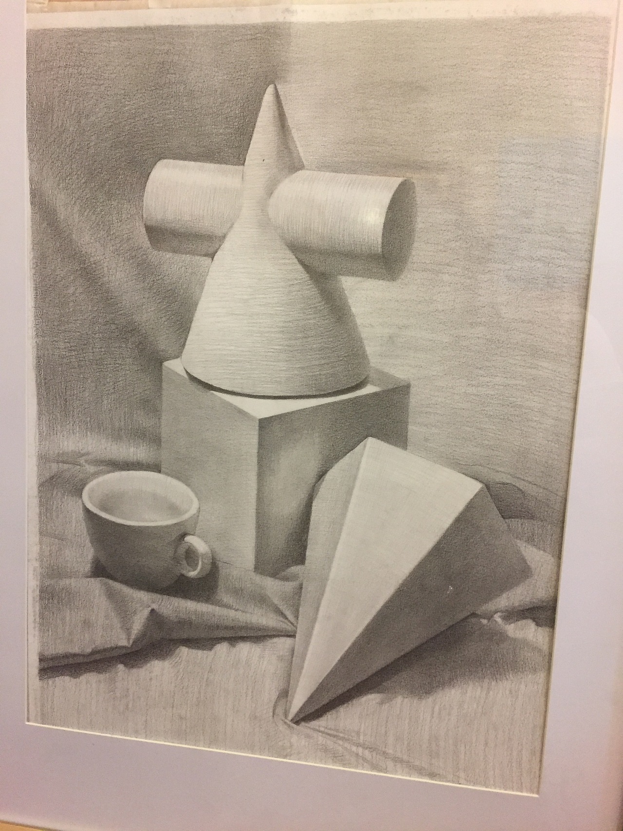 兩幅簡單素描幾何體寫生（圖ZMTIxMjAxMDg0） - 繪畫 - 站酷設(shè)計(jì)師蒙娜利鯊原創(chuàng)素材 - 站酷ZCOOL