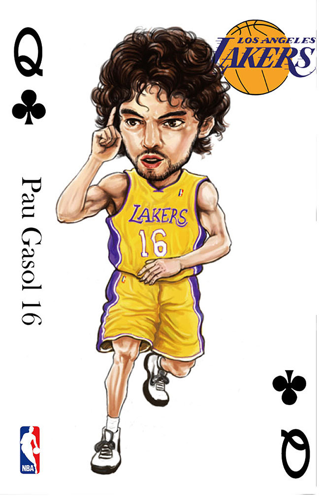 NBA撲克第二彈（圖ZODk0NjE1Mg==） - 商業(yè)插畫 - 站酷設(shè)計師niceler原創(chuàng)素材 - 站酷ZCOOL