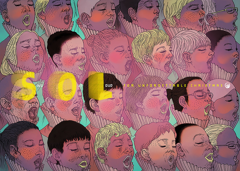 Merry Christmas（图ZMjI4MDA1Njg=） - 商业插画 - 站酷设计师ChowLee原创素材 - 站酷ZCOOL