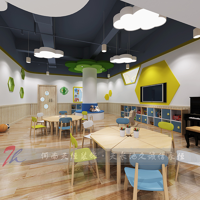 开封幼儿园装修公司祝贺开封市幼儿园设计签约河南天恒（图ZMTU4ODM2NDE2） - 家装设计 - 站酷设计师tianh18738185869原创素材 - 站酷ZCOOL