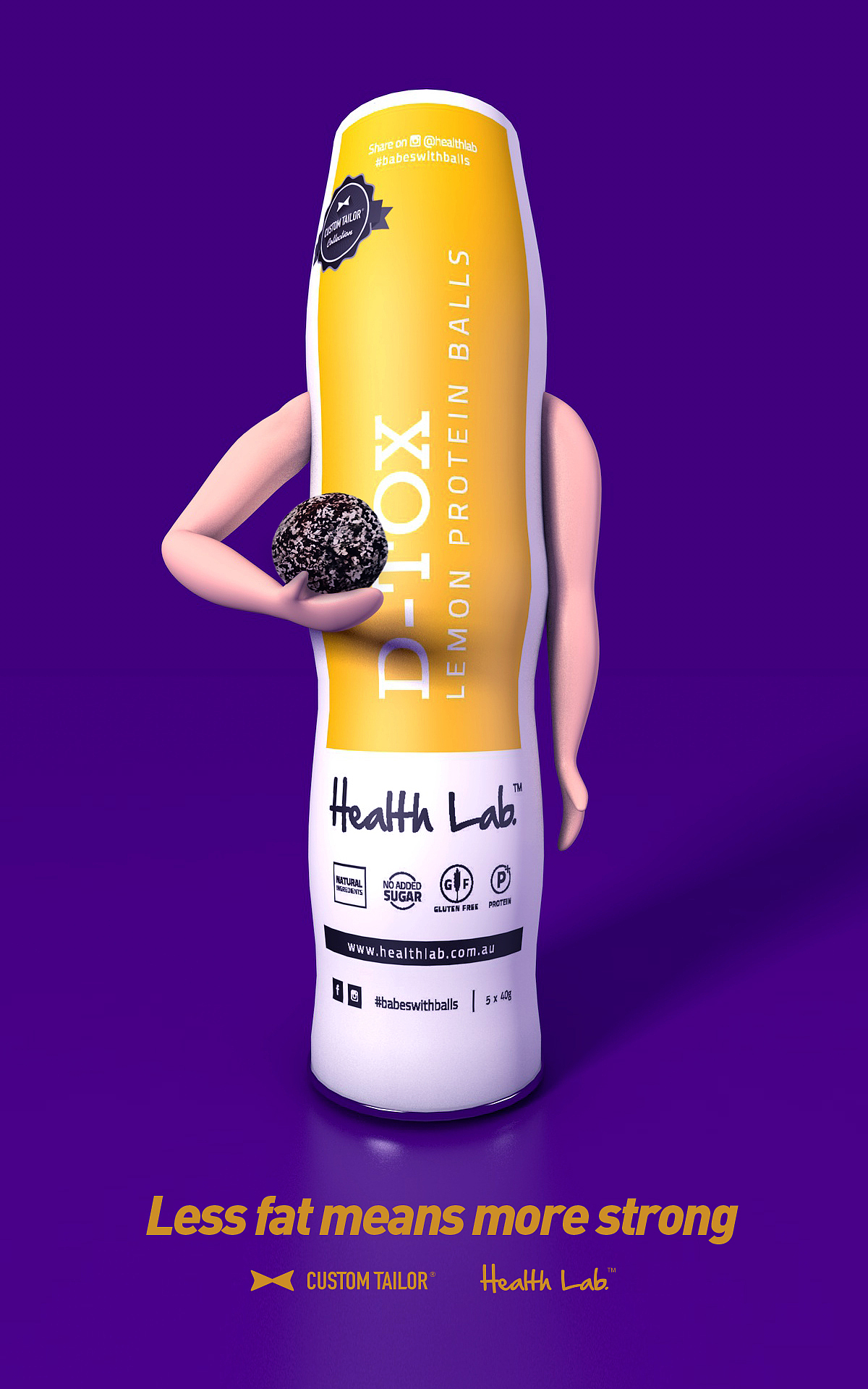 HealthLab海報(bào)（圖ZMjExNjE4OTgw） - 海報(bào) - 站酷設(shè)計(jì)師三部曲七步詩(shī)原創(chuàng)素材 - 站酷ZCOOL