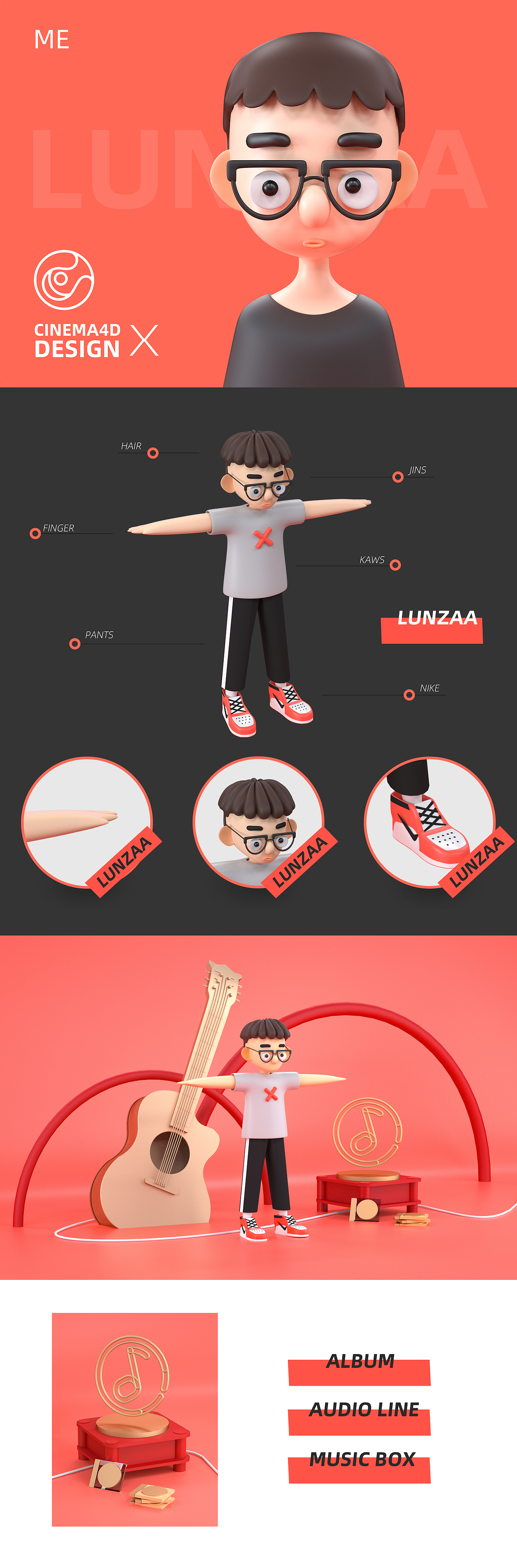 C4D0-（图ZMTc1OTE1NzIw） - IP形象 - 站酷设计师伦子ooo原创素材 - 站酷ZCOOL