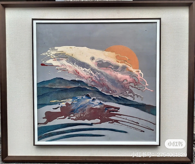 漆畫作品（圖ZMzE5ODcxMzc2） - 繪畫 - 站酷設(shè)計師Z938993336原創(chuàng)素材 - 站酷ZCOOL