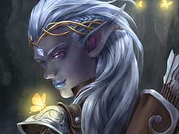 黑暗精靈女弓箭手