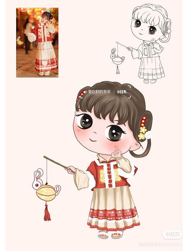 Q版人物（图ZMzMwNTYwOTQ0） - 儿童插画 - 站酷设计师沐千言原创素材 - 站酷ZCOOL