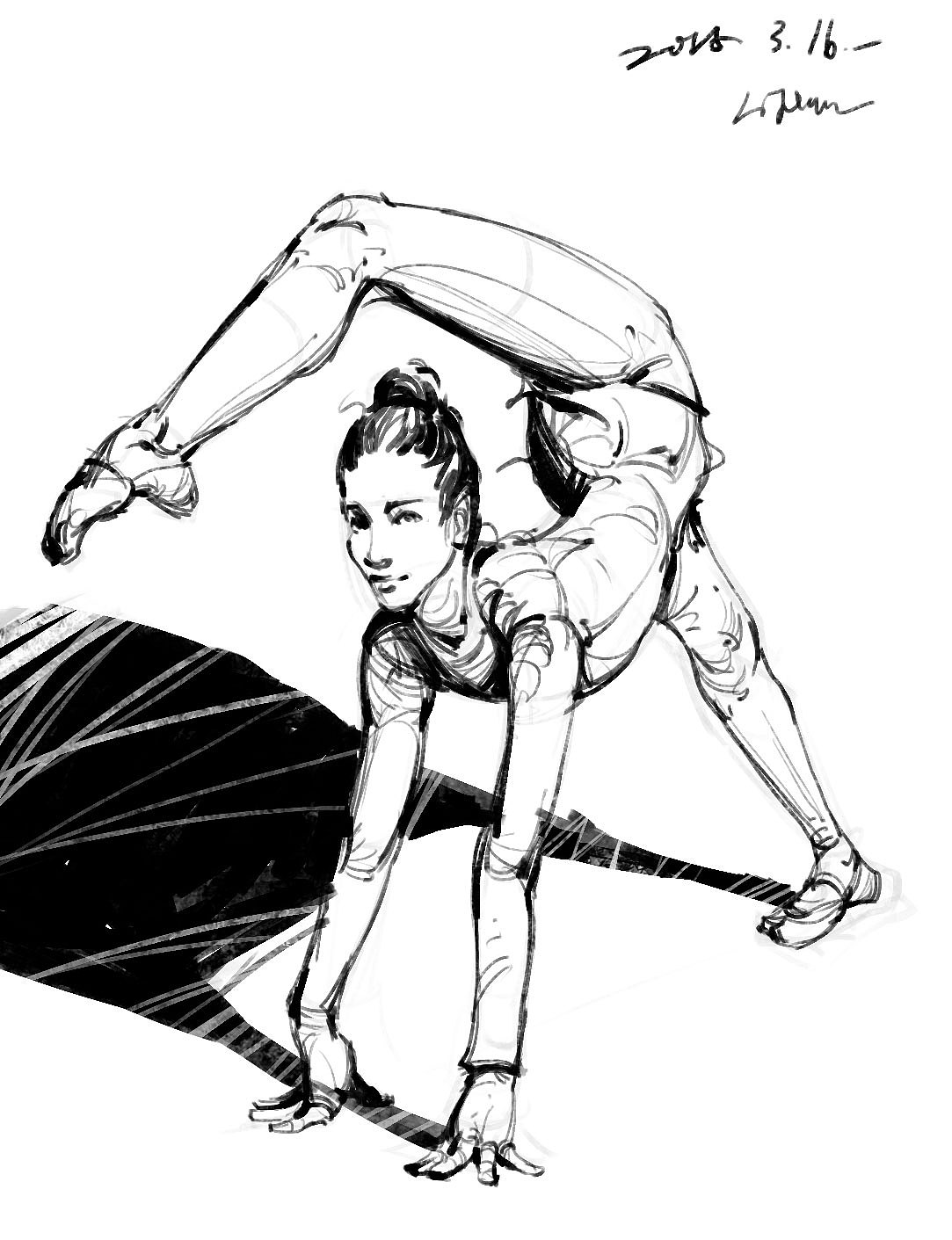 速写练习（图ZMTA4Mzc1NTky） - 绘画 - 站酷设计师半岛酒徒原创素材 - 站酷ZCOOL