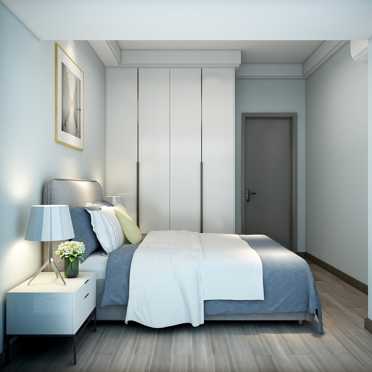 现代简约四居——暖咖家居