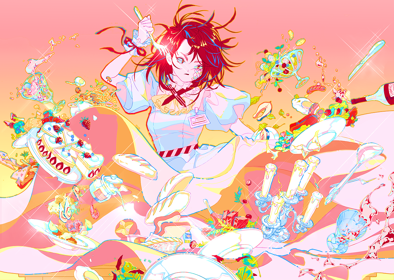 新年新色彩（图ZMzI2OTYzNTE2） - 艺术插画 - 站酷设计师吹波波大鱼大肉原创素材 - 站酷ZCOOL