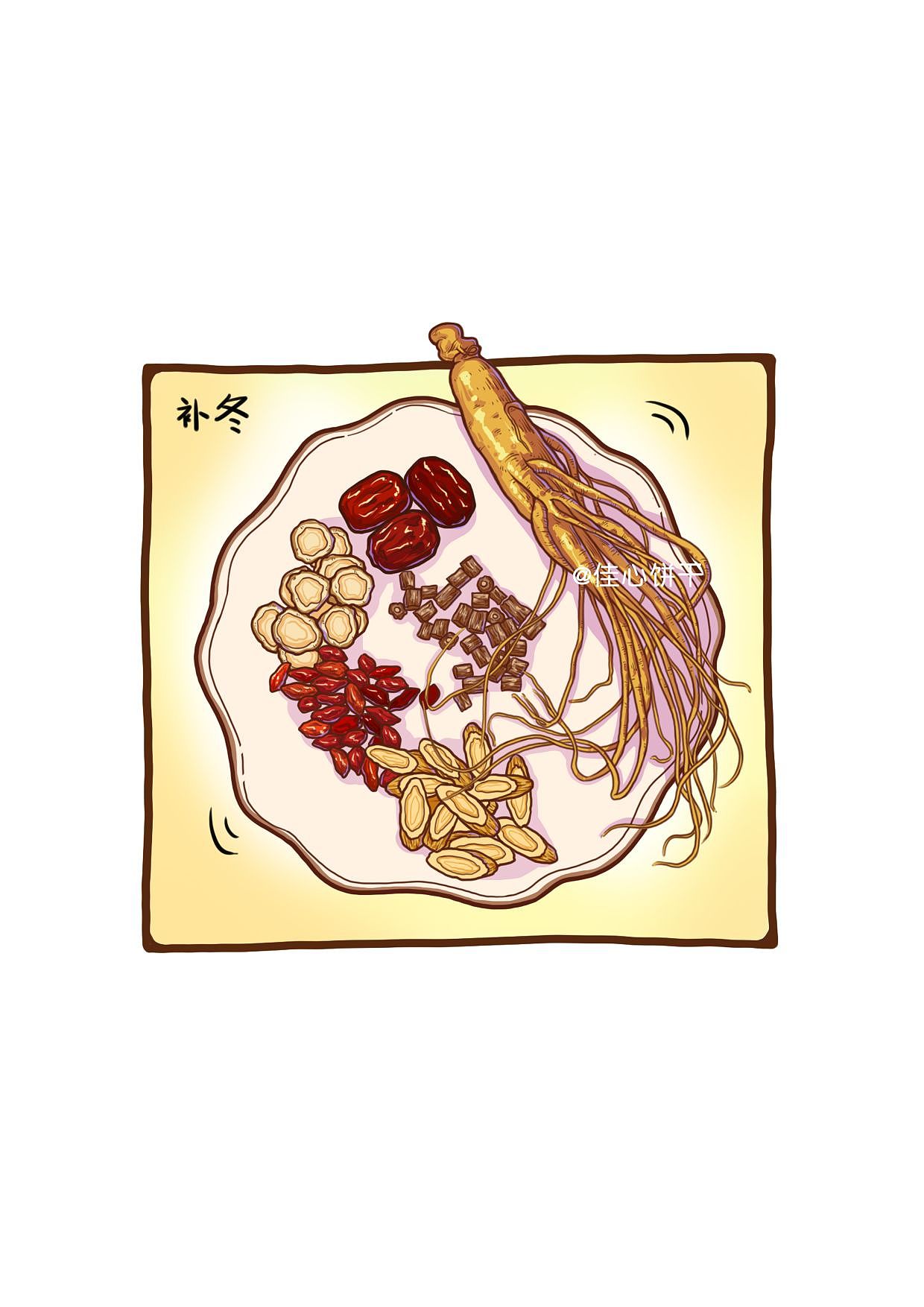 立冬分镜插画｜二十四节气插画（图ZMzIxNTY5NTQw） - 创作习作 - 站酷设计师佳心饼干J原创素材 - 站酷ZCOOL