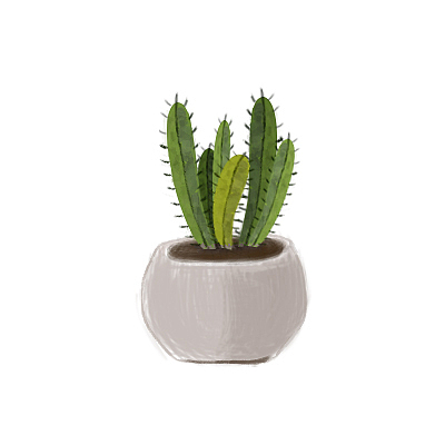 植物-插画（图ZMTE3OTEzNTY0） - 创作习作 - 站酷设计师小天天在呀原创素材 - 站酷ZCOOL