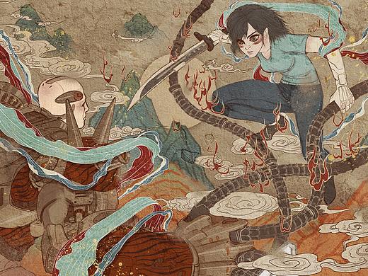 《阿丽塔:战斗天使》海报