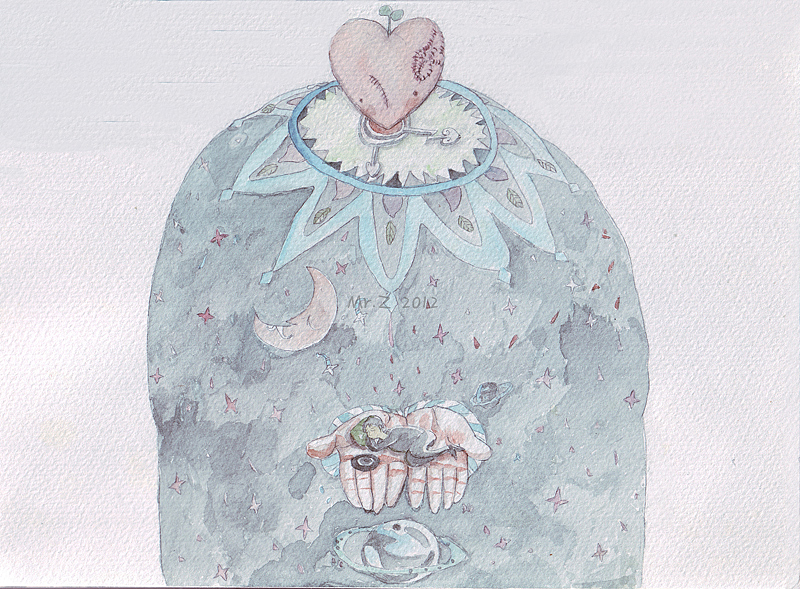 《流浪的时光》（图ZNzAzMTcxMg==） - 商业插画 - 站酷设计师Mr__z_原创素材 - 站酷ZCOOL