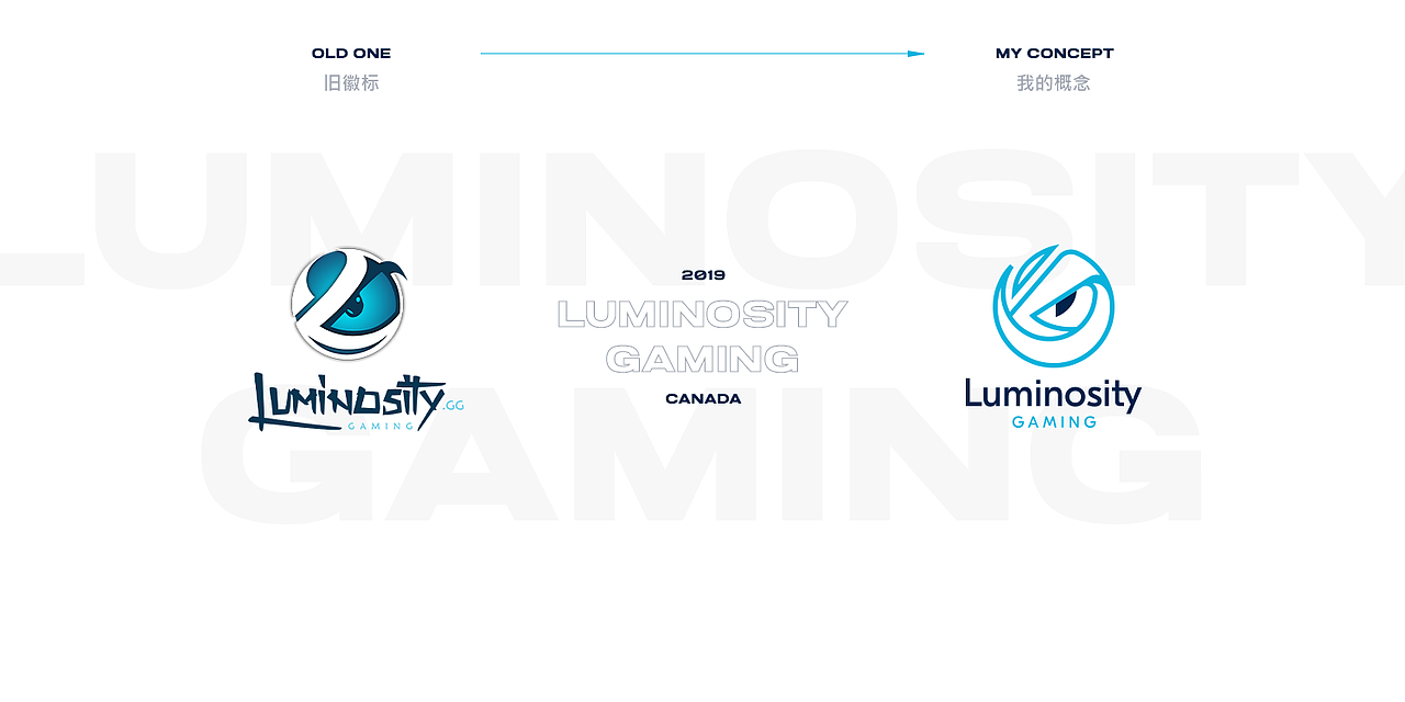 Reimagination of esports team logos